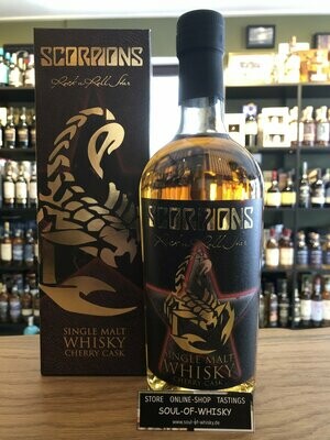 Mackmyra Scorpions Single Malt Whisky mit 0,7l und 40%