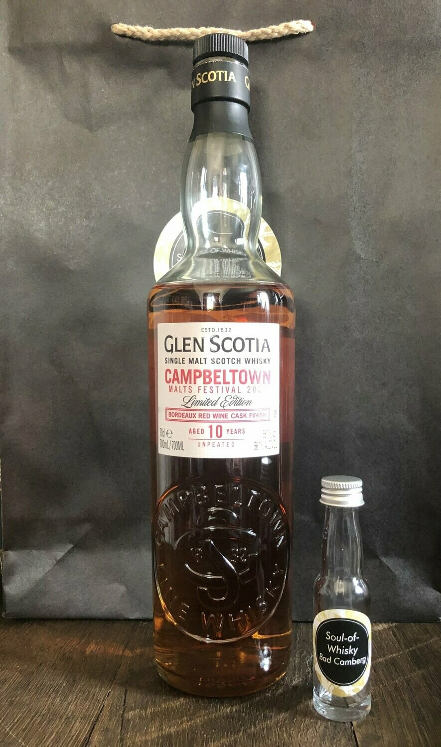 Glen Scotia 10 Jahre Campbeltown Festival 2021 mit 2cl und 56,1%