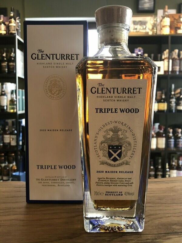 Glenturret Triple Wood mit 0,7L und 43% Glenturret Triple Wood mit 0,7L und 43%