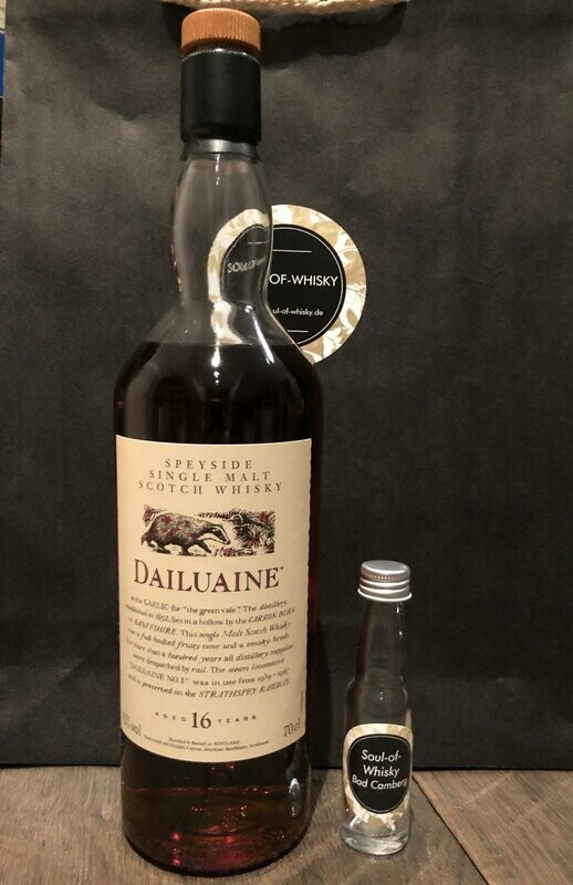 Dailuaine 16 Jahre Flora & Fauna Sample mit 2cl und 43% Dailuaine 16 Jahre Flora & Fauna Sample mit 2cl und 43%