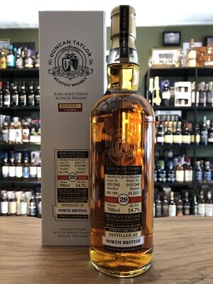 North British 29 Jahre 1991/2021 Sherry Cask - Dimensions Duncan Taylor mit 0,7L und 54,7% North British 29 Jahre 1991/2021 Sherry Cask - Dimensions Duncan Taylor mit 0,7L und 54,7%