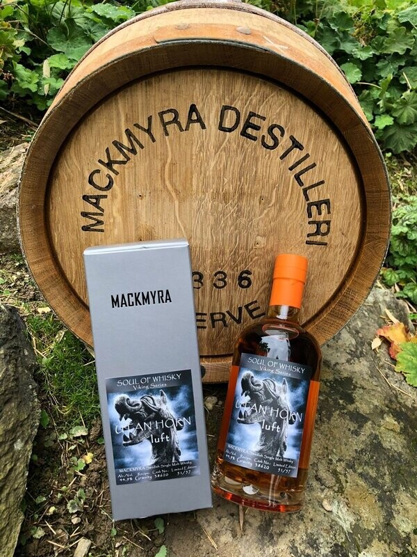 Utan Hörn Luft - Soul of Whisky/ Mackmyra Viking Series Nr. 2, 5 Jahre Gravity nur 57 Flaschen Utan Hörn Luft - Soul of Whisky/ Mackmyra Viking Series Nr. 2, 5 Jahre Gravity nur 57 Flaschen