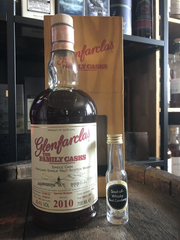 Glenfarclas Family Cask 11 Jahre Sample mit 2cl und 60,4% Glenfarclas Family Cask 11 Jahre Sample mit 2cl und 60,4%