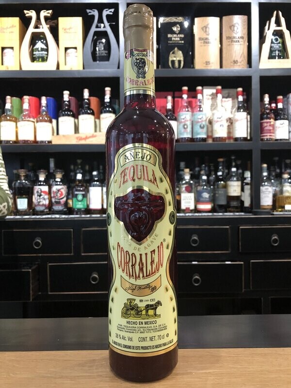 Corralejo Añejo Tequila mit 0,7L und 38% Corralejo Añejo Tequila mit 0,7L und 38%