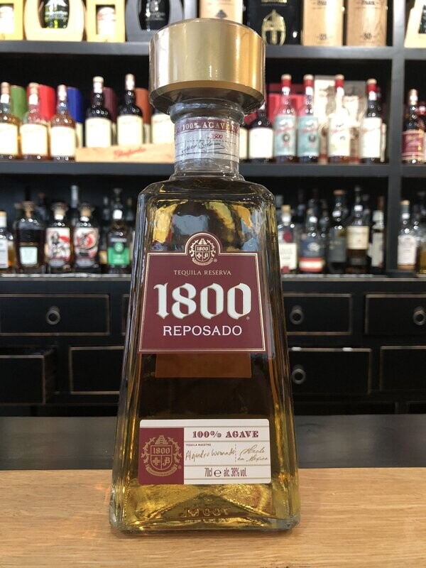 1800 Tequila Jose Cuervo Reposado mit 0,7l und 38% 1800 Tequila Jose Cuervo Reposado mit 0,7l und 38%