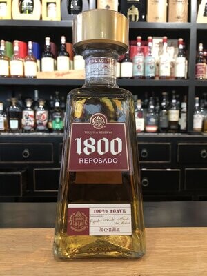 1800 Tequila Jose Cuervo Reposado mit 0,7l und 38%
