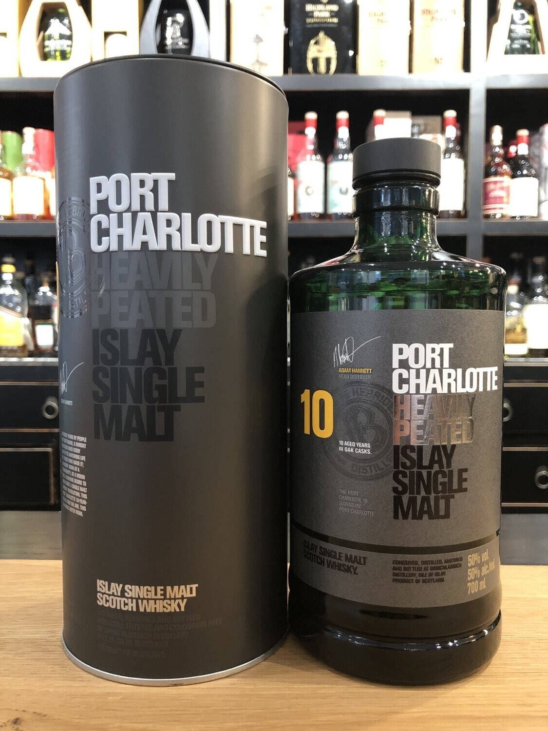 Port Charlotte 10 Jahre mit 0,7l und 50%