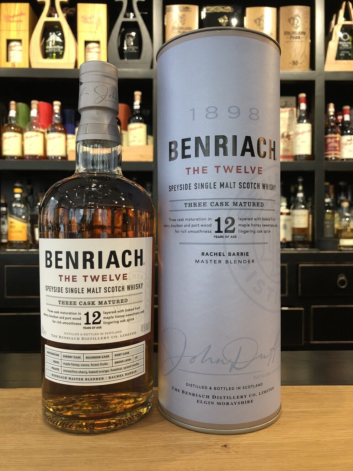 Benriach The Twelve 12 Jahre mit 0,7l und 46%