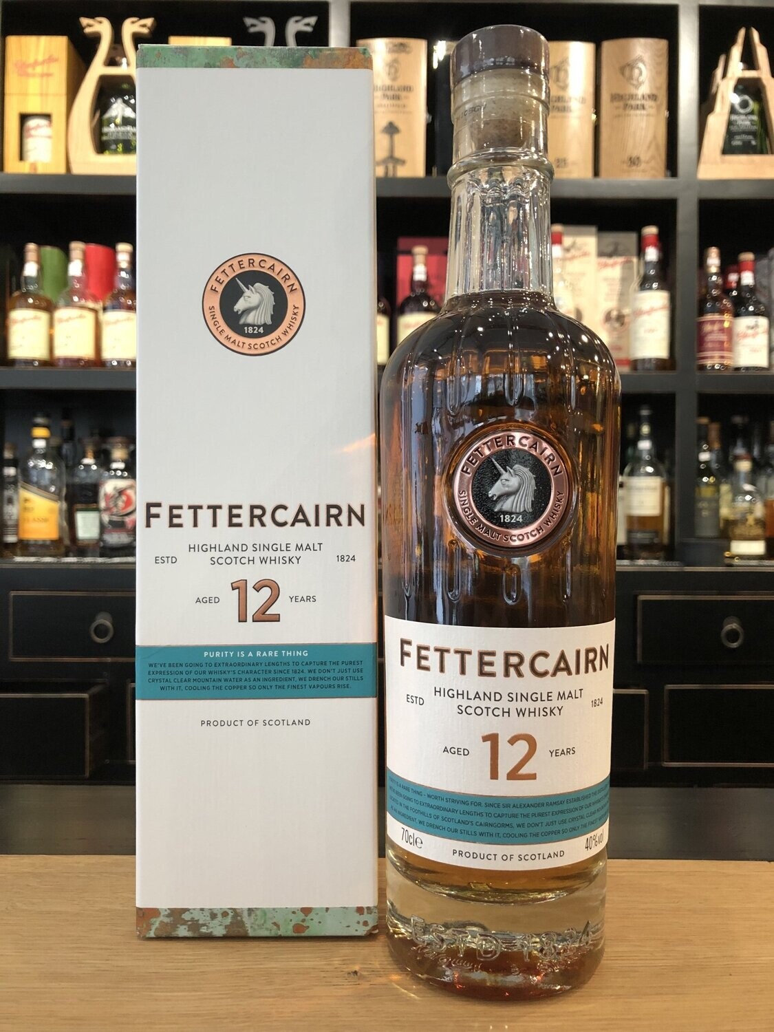 Fettercairn 12 Jahre mit 0,7l und 40%