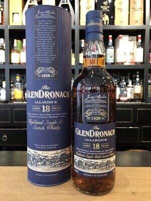 Glendronach 18 Jahre mit 0,7 L und 46% Glendronach 18 Jahre mit 0,7 L und 46%