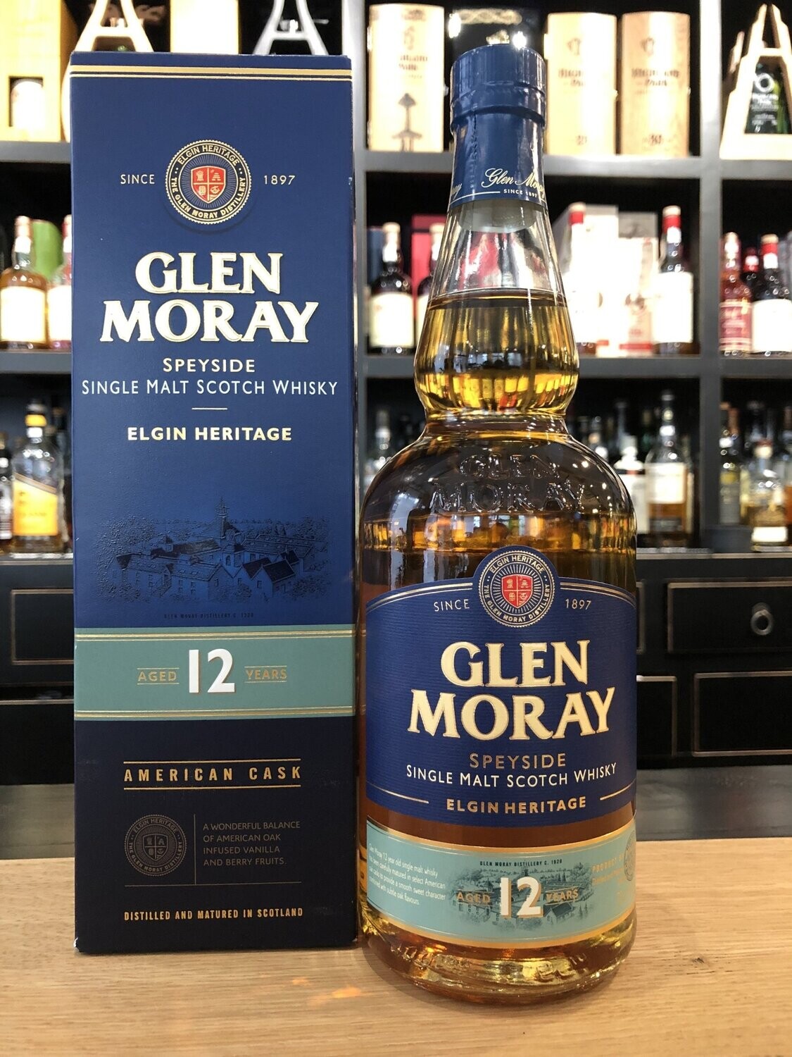 Glen Moray 12 Jahre mit 0,7l und 40%