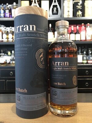 Arran 15 Jahre Rare Batch Bordeaux French Oak mit 0,7L und 52,8%