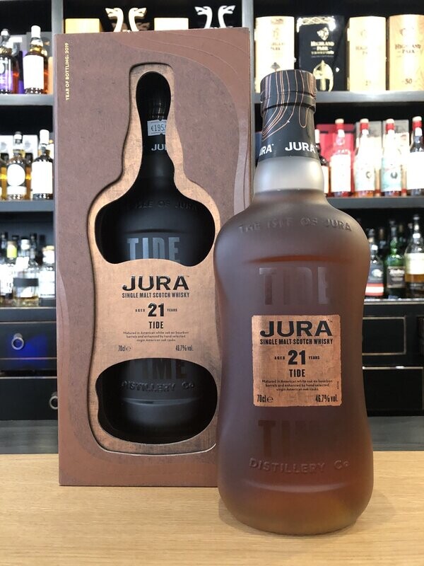Jura 21 Jahre Time & Tide mit 0,7l und 47,2% Jura 21 Jahre Time & Tide mit 0,7l und 47,2%