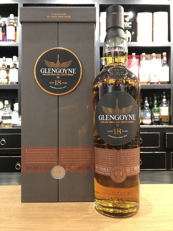Glengoyne 18 Jahre mit 0,7l und 43%
