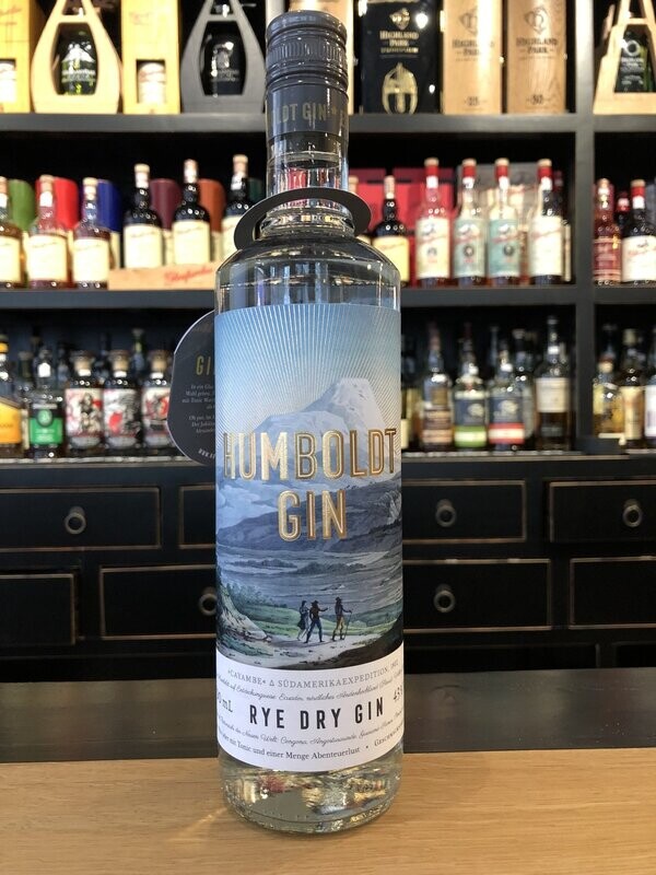 Humboldt Rye Dry Gin mit 0,7l und 43% Humboldt Rye Dry Gin mit 0,7l und 43%