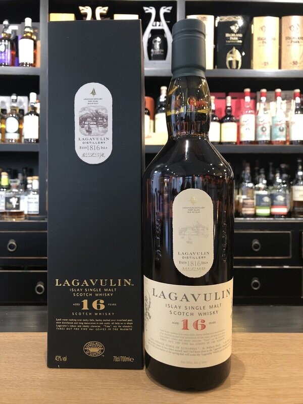 Lagavulin 16 Jahre mit 0,7 L und 43% Lagavulin 16 Jahre mit 0,7 L und 43%