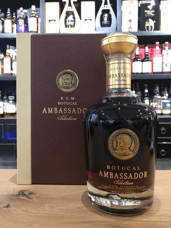 Botucal Ambassador mit 0,7l und 47% Botucal Ambassador mit 0,7l und 47%