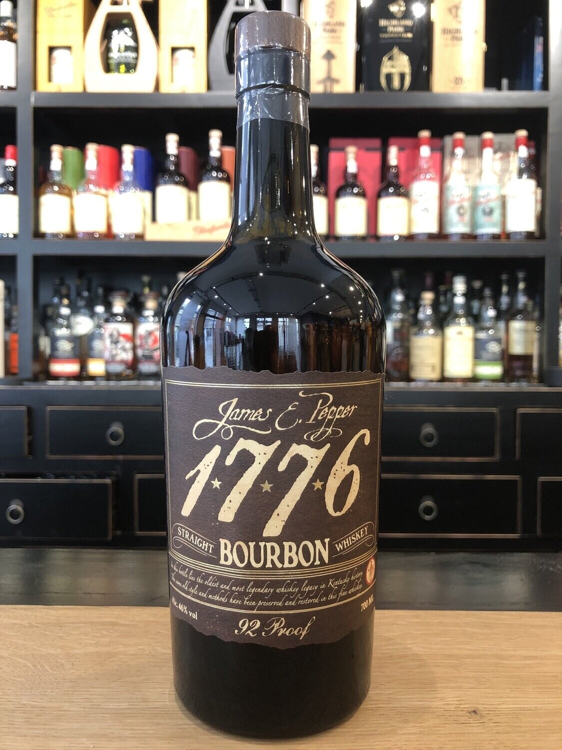 1776 James E. Pepper Bourbon mit 0,7l und 46%