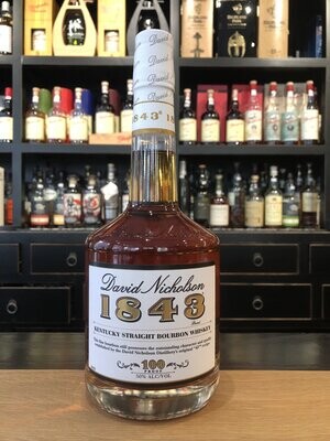 David Nicholson 1843 Bourbon mit 0,7l und 50% David Nicholson 1843 Bourbon mit 0,7l und 50%