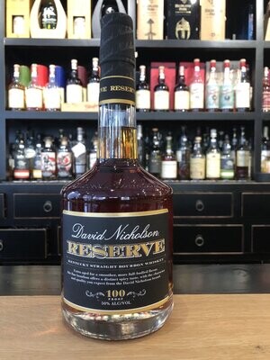 David Nicholson Reserve mit 0,7L und 50% David Nicholson Reserve mit 0,7L und 50%