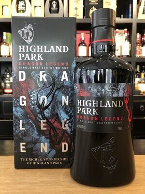 Highland Park Dragon Legend Alte Abfüllung mit 0,7L und 43,1% Highland Park Dragon Legend Alte Abfüllung mit 0,7L und 43,1%