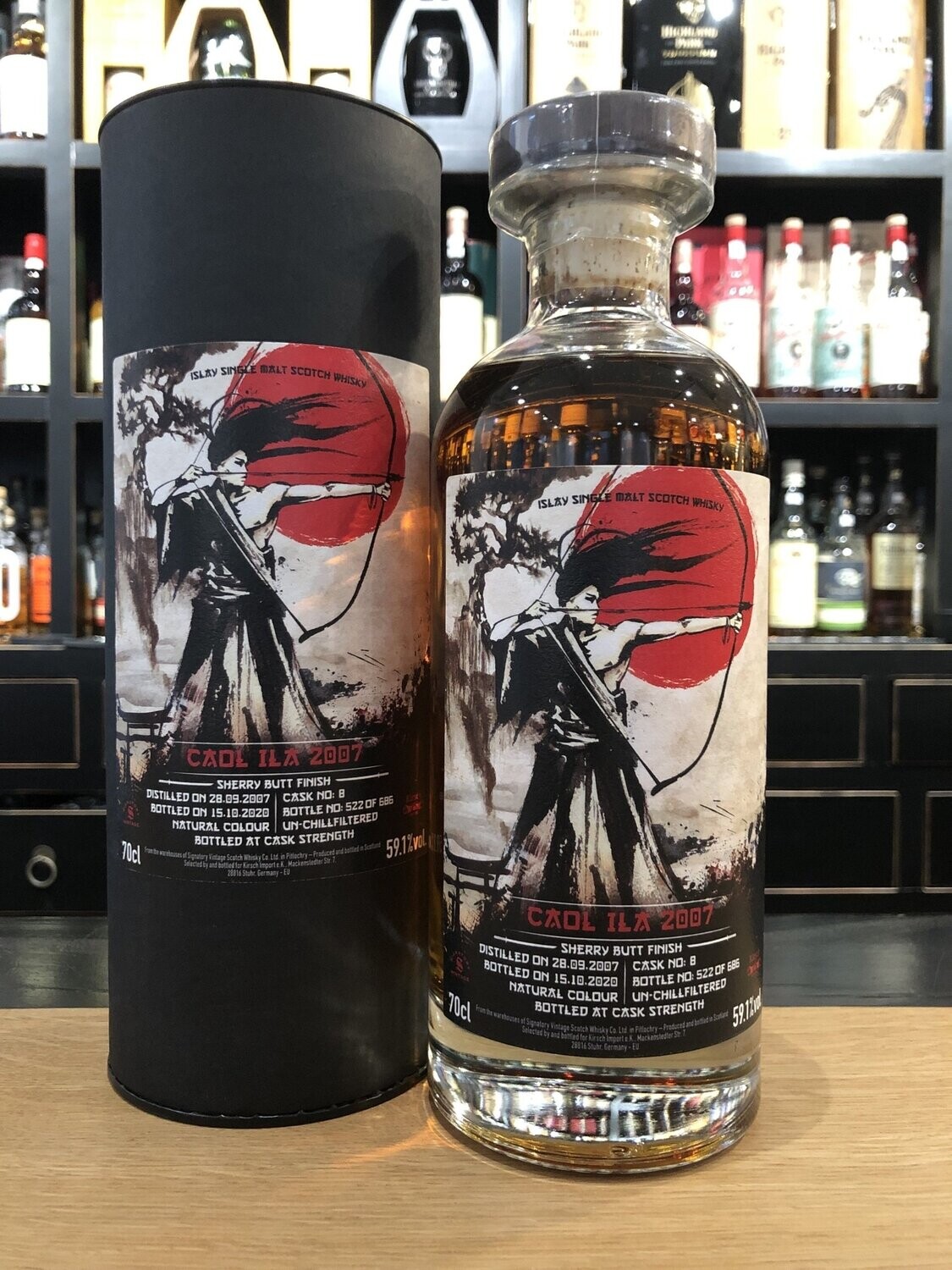 Caol Ila 13 Jahre 2007/2020 Signatory Vintage Samurai Series