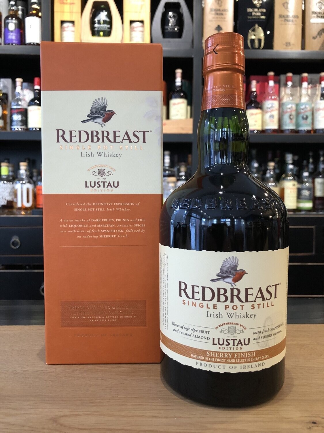 Redbreast Lustau Oloroso Sherry Finish mit 0,7l und 46%