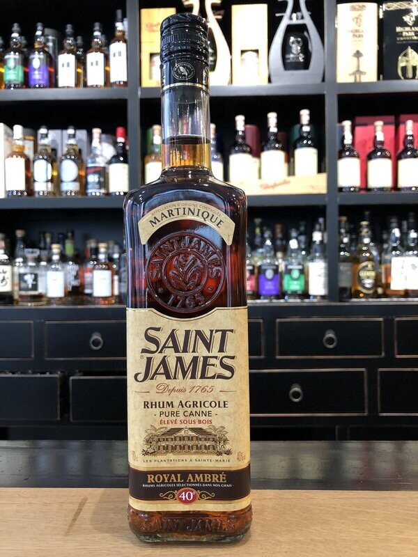 Saint James Rhum Royal Ambre mit 0,7L und 40% Saint James Rhum Royal Ambre mit 0,7L und 40%