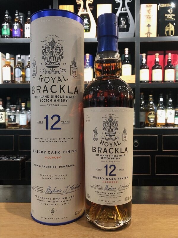 Royal Brackla 12 Jahre mit 0,7L und 46%