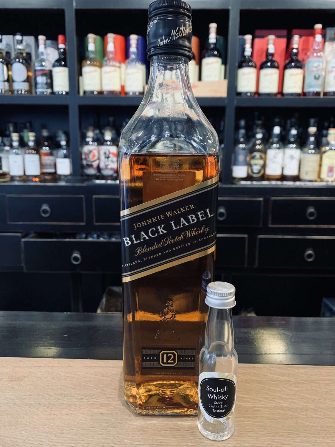 Johnnie Walker Black Label Sample mit 2cl und 40%