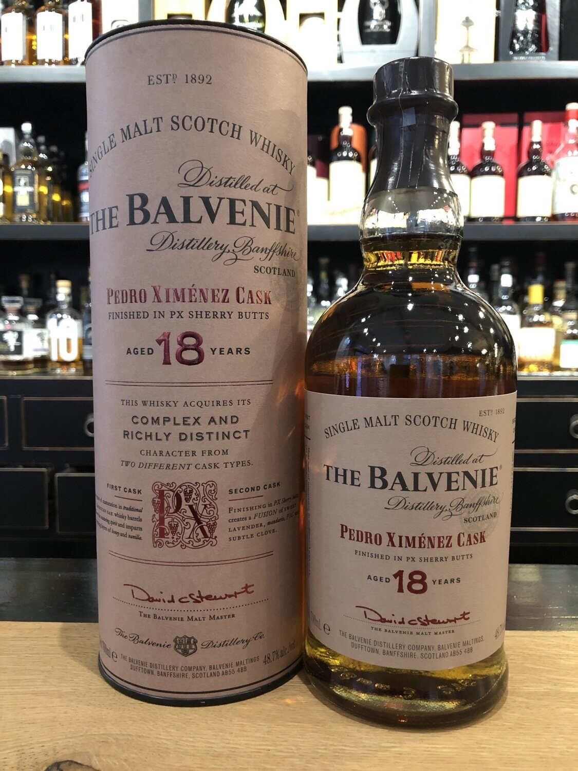 Balvenie 18 Jahre Sherry Cask mit 0,7l und 48,7%