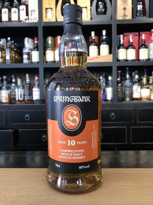 Springbank 10 Jahre mit 0,7 L und 46% Springbank 10 Jahre mit 0,7 L und 46%