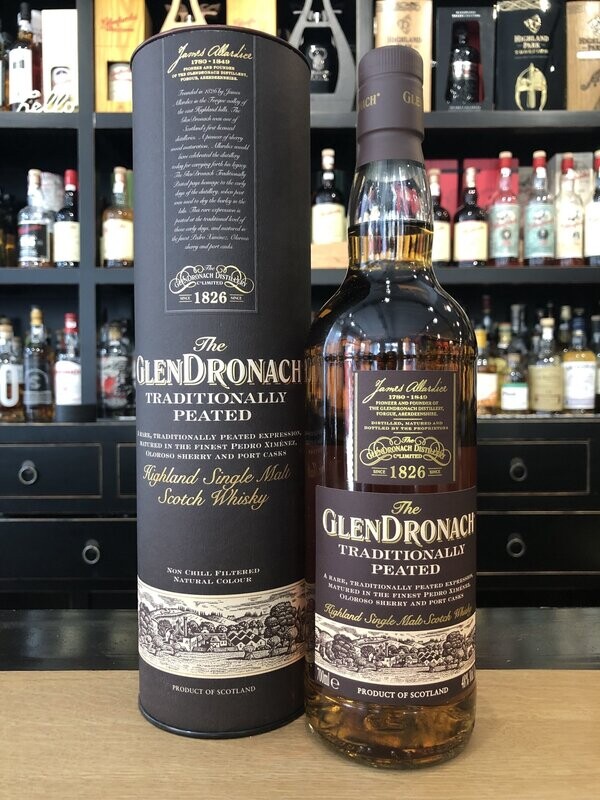 Glendronach Traditionally Peated mit 0,7l und 48% Glendronach Traditionally Peated mit 0,7l und 48%