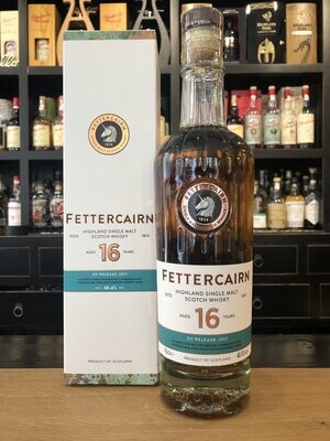 Fettercairn 16 Jahre 2nd Release 2021 mit 0,7l und 46,4% Fettercairn 16 Jahre 2nd Release 2021 mit 0,7l und 46,4%