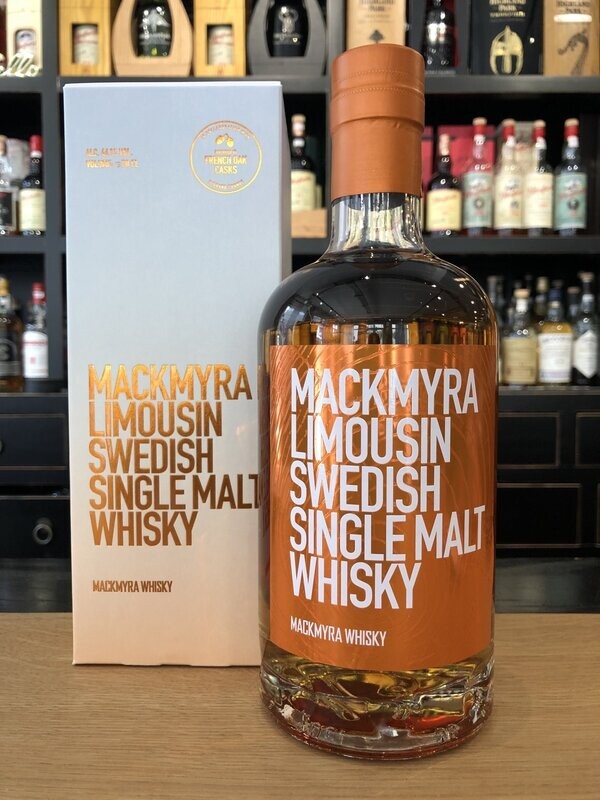 Mackmyra Limousin mit 0,7l und 46,1% Mackmyra Limousin mit 0,7l und 46,1%