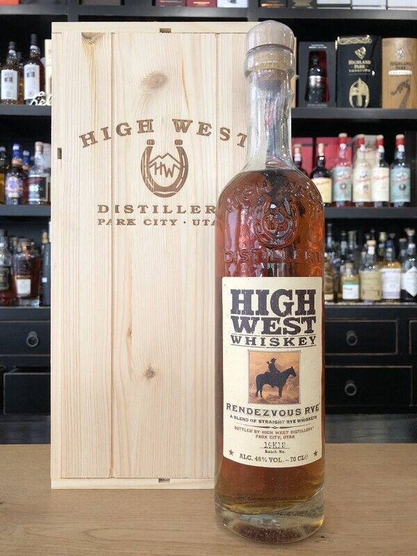 High West Rendezvous Rye Geschenkset mit 2 Gläsern 