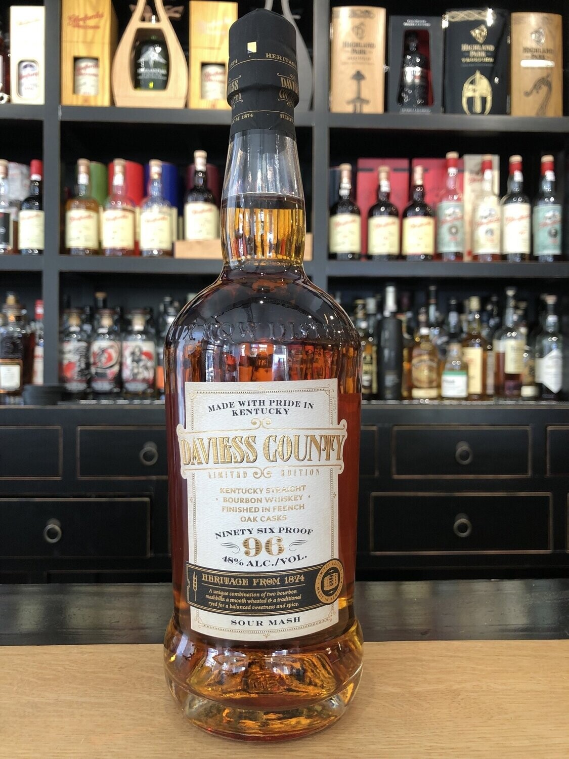 Daviess County Kentucky Straight French Oak mit 0,7L und 48%