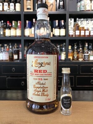 Longrow Red 15 Jahre Sample mit 2cl und 51,4% Longrow Red 15 Jahre Sample mit 2cl und 51,4%