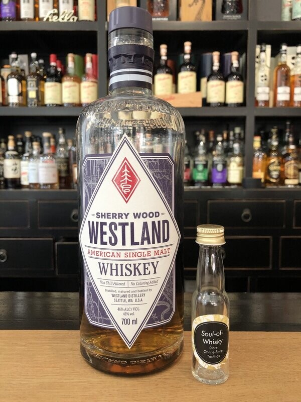 Westland Sherry Wood American Single Malt Sample mit 2cl und 46%