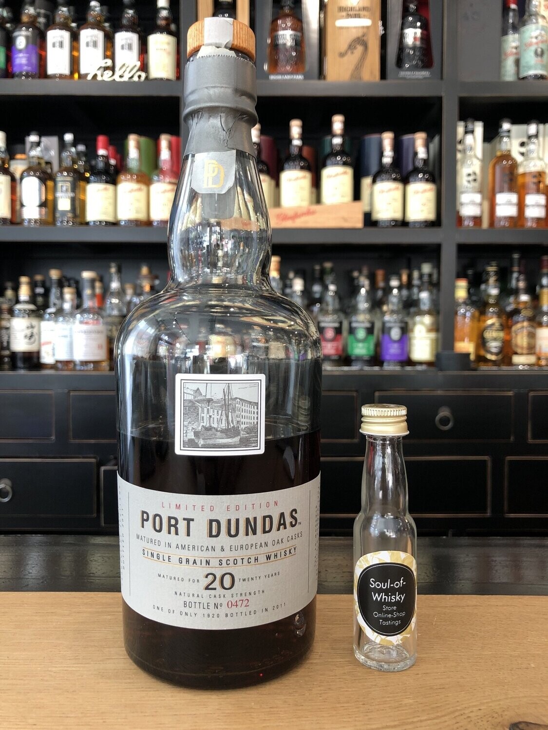 Port Dundas 20 Jahre Sample mit 2cl und 57,4%