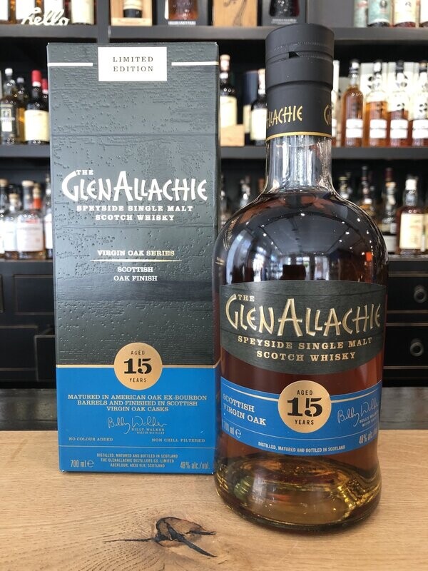The Glenallachie 15 Jahre Scottish Virgin Oak Finish mit 0,7l und 48% The Glenallachie 15 Jahre Scottish Virgin Oak Finish mit 0,7l und 48%