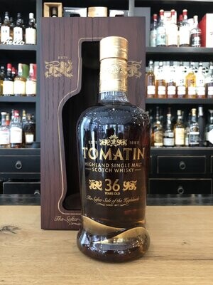 Tomatin 36 Jahre Limitierte Auflage mit 0,7l und 46% Tomatin 36 Jahre Limitierte Auflage mit 0,7l und 46%