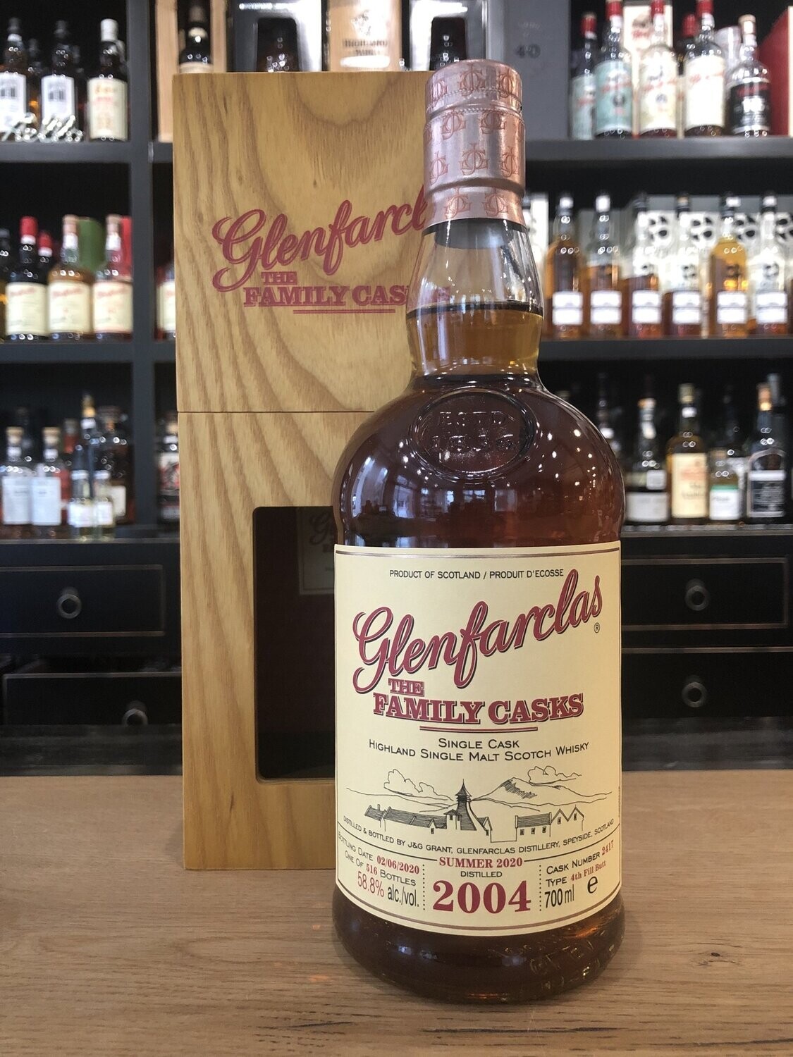 Glenfarclas 16 Jahre 2004/2020 Family Cask Release Summer