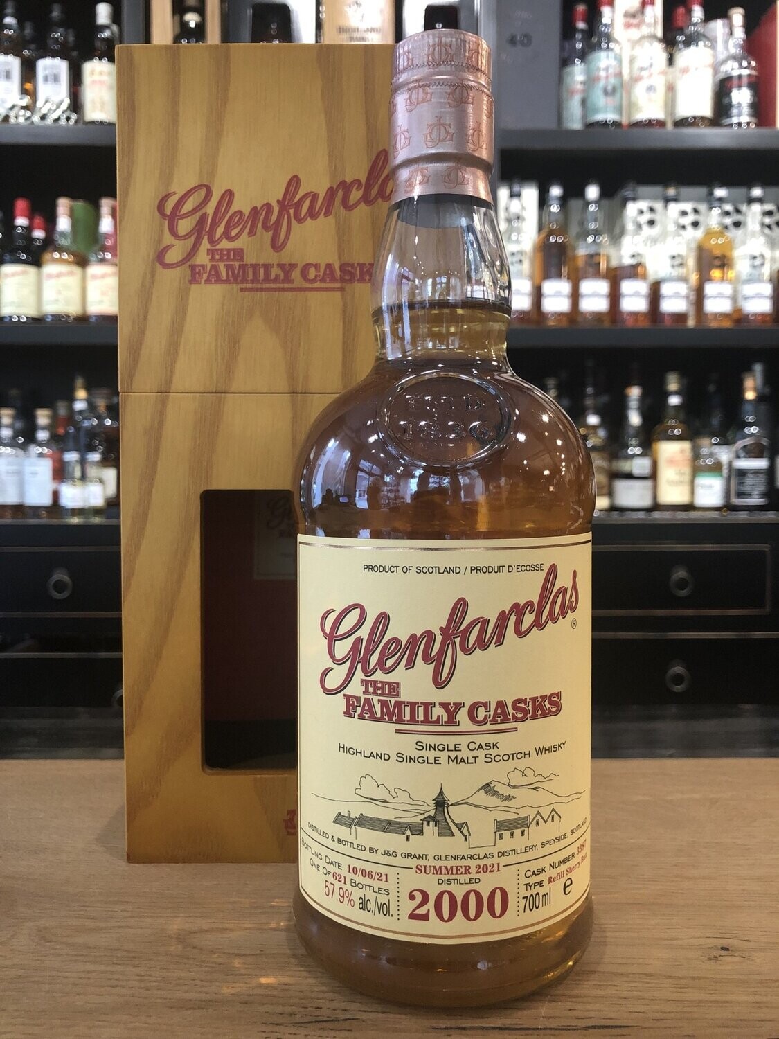 Glenfarclas 21 Jahre 2000/2021 Family Cask Release Summer