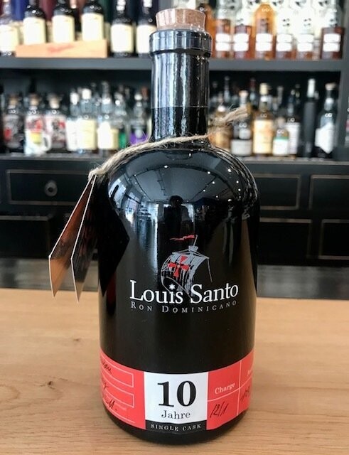 Louis Santo 10 Jahre Single Cask Islay Finish mit 0,5l und 44,9% Louis Santo 10 Jahre Single Cask Islay Finish mit 0,5l und 44,9%
