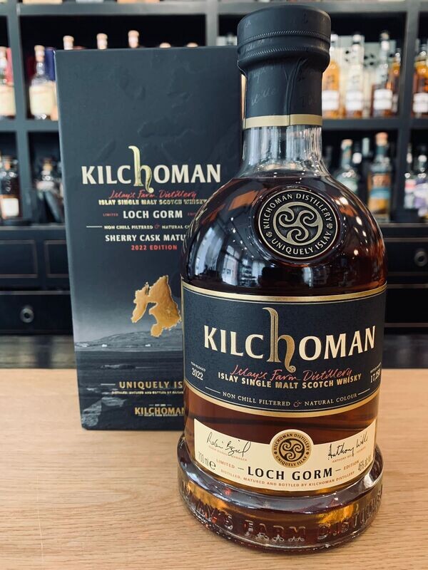 Kilchoman Loch Gorm 2022 mit 0,7 L und 46% Kilchoman Loch Gorm 2022 mit 0,7 L und 46%