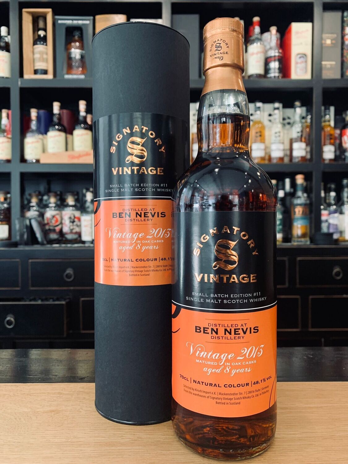 Ben Nevis 2013/2022 Signatory Vintage Small Batch Edition #11 mit 0,7l und 48,1%