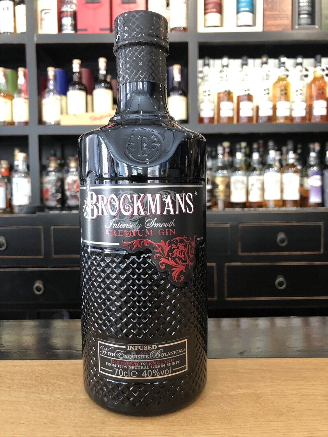 Brockmans Intensely Smooth Premium Gin mit 0,7l und 40%