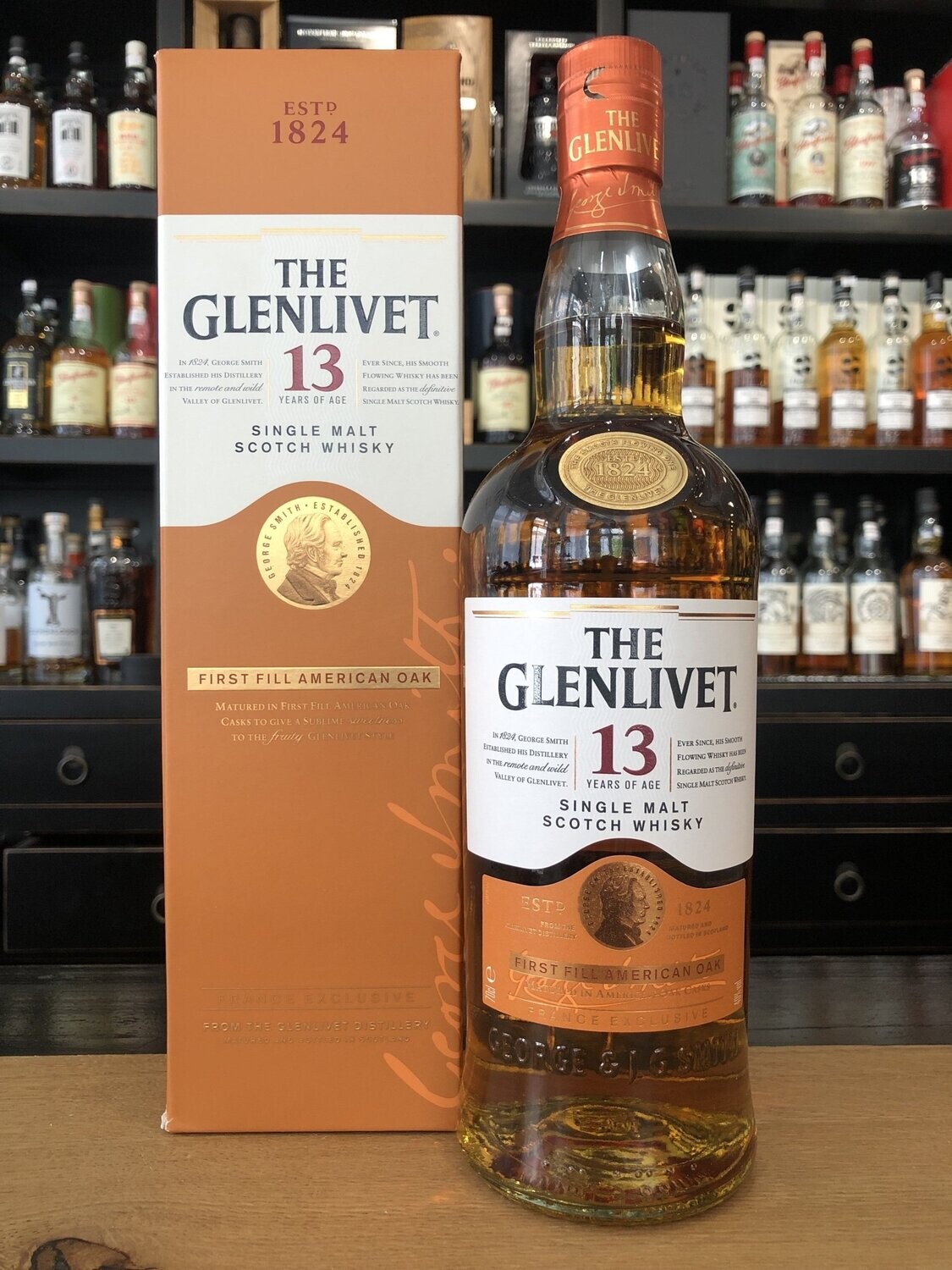 The Glenlivet 13 Jahre First Fill American Oak mit 0,7l und 40%