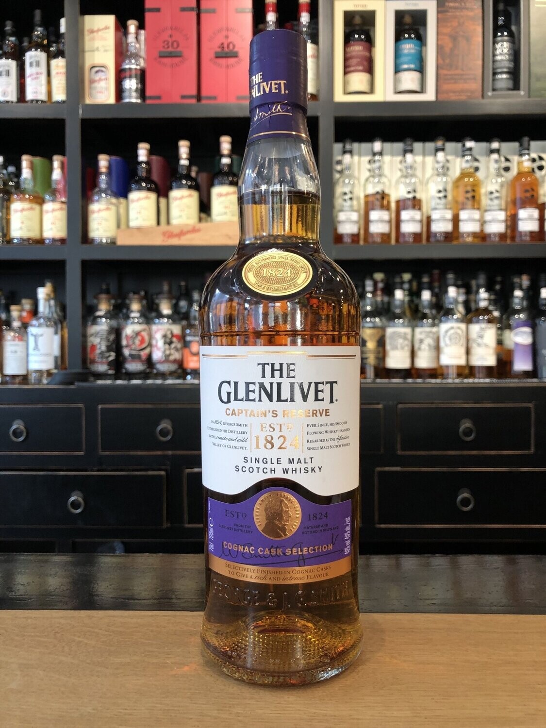Glenlivet Captain's Reserve mit 0,7l und 40%
